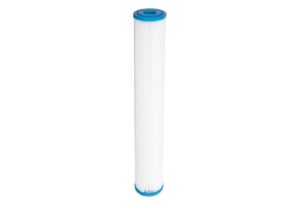 compatible hydro-logic tall boy pleated sediment water filter 2.5" x 20" | 10 micron nominal filtration for standard slim blue filtration systems (1)