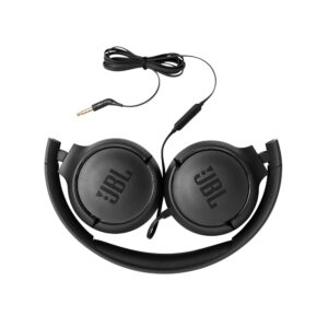 JBL TUNE 500 - Wired On-Ear Headphones - Black