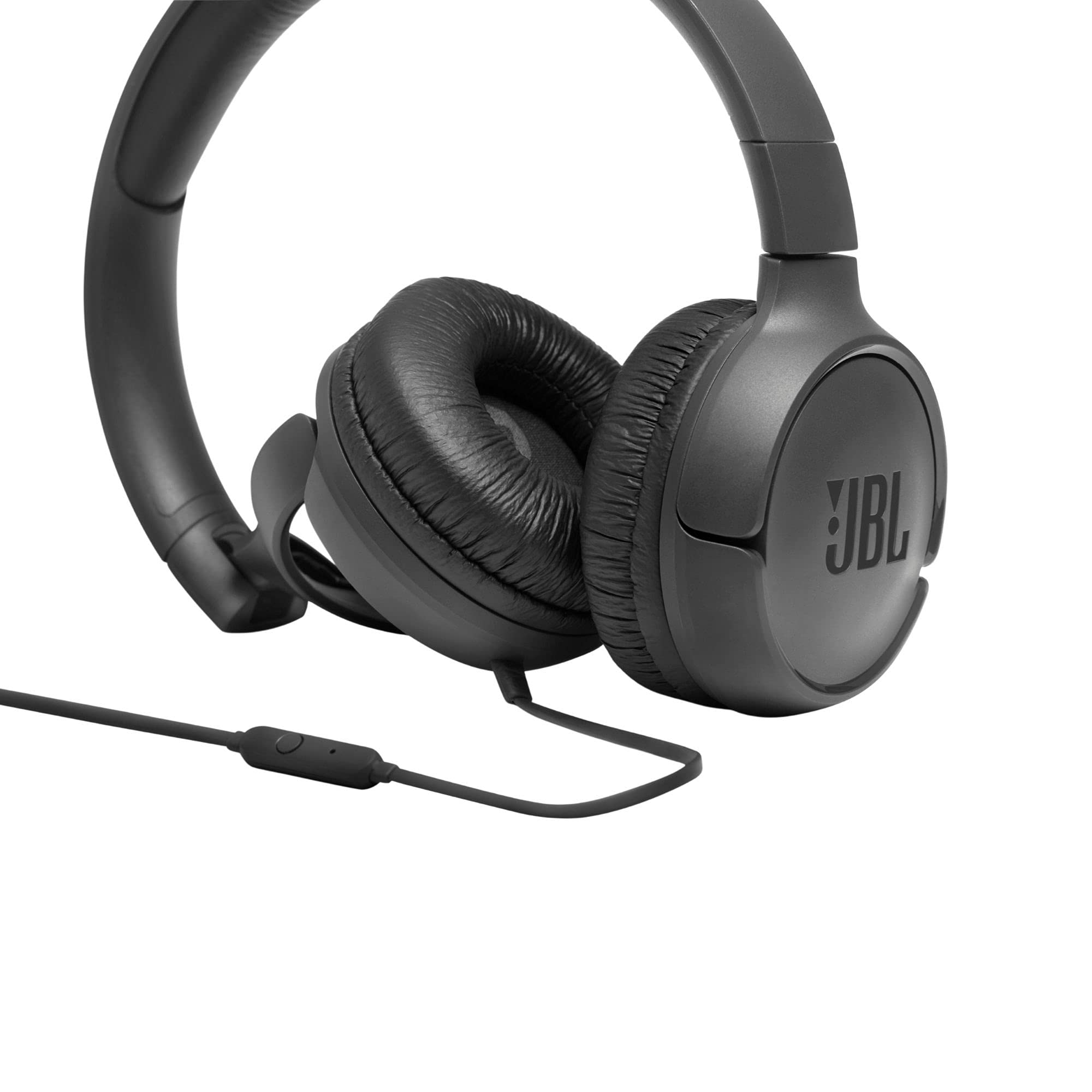 JBL TUNE 500 - Wired On-Ear Headphones - Black