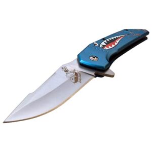 MTECH USA MT-A1129BL Spring Assisted Knife, Blue