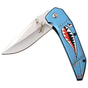 MTECH USA MT-A1129BL Spring Assisted Knife, Blue