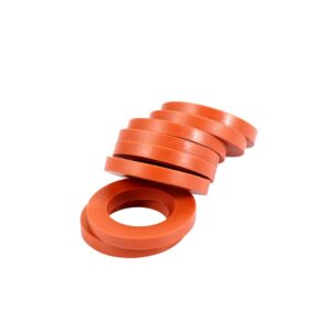 Garden Hose Washer Heavy Duty Rubber Washer, Fit All Standard 3/4" Garden Hose Fittings (40 Pieces)(red)