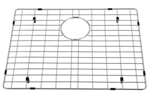 starstar sinks protector stainless steel kitchen/yard/bar/laundry/office bottom protector grid, rack for the sink (16.75" x 16.75")