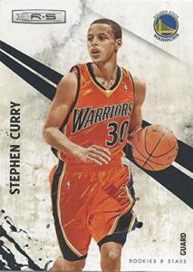 2010-11 panini rookies & stars - steph stephen curry - 2nd year card - golden state warriors nba basketball card #86