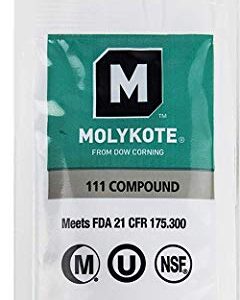 Kinetic Wares 151122 Oring Compatible with Big Blue, Pentek Pentair O-Ring OEM Size 6 Pcs w/Dow Molykote 111 O-Ring Lubricant and Scratch Free O-Ring Pick