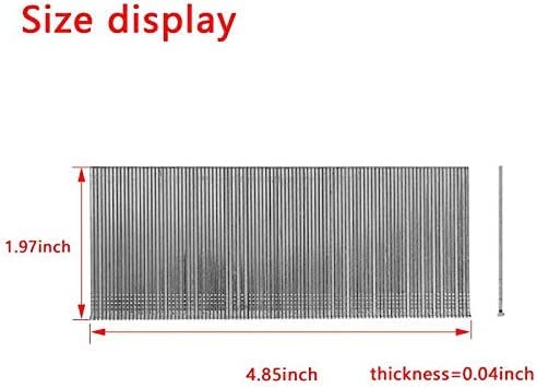 BHTOP F50 2" 18 Guage Galvanized brad Nails (1000-Pack)