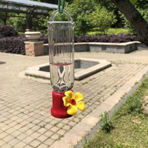 VIMOA Mini Hummingbird Feeder 4 Pack Small Hummingbird Feeders for Outdoor 2.3oz