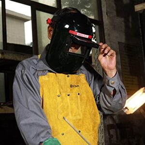 Welding Helmet, Auto Darkening Welding Face Shield, Solar Powered Welder Protective Gear for Arc Tig Mig CT TIG KR, 10 Protective Sheet Inlcuded