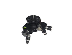 mountlaser 360-degree rotating base laser level adapter, for line laser level tripod connector, with standard 5/8" threaded mount laser base