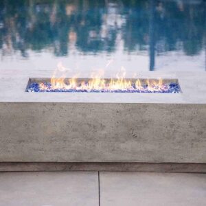 Prism Hardscapes Tavola 1 Fire Table in Ebony - NG