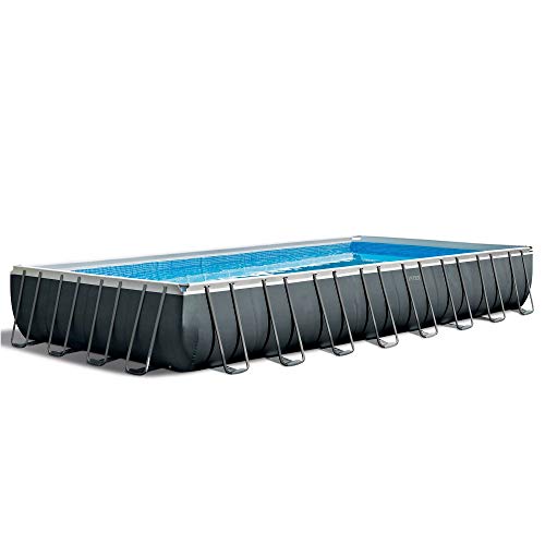 Intex 32ft x 16ft x 52in Ultra XTR Rectangular Pool, Floats (2 Pack), & Cooler