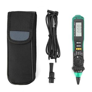 pen type multimeter, walfront ms8211d portable lcd display digital pen-type multimeter auto range ac/dc non-contact voltage current resistance diode connectivity detector tester