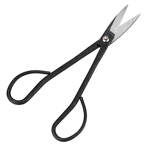 Atyhao 190mm Stainless Steel Garden Bonsai Scissors Shear Root Branch Trimming Pruning Tools