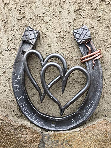 6th anniversary gift, iron anniversary, iron anniversary gift, iron gift, 6th anniversary gift for her,iron horseshoe,iron hearts,iron gifts