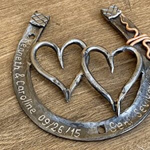 6th anniversary gift, iron anniversary, iron anniversary gift, iron gift, 6th anniversary gift for her,iron horseshoe,iron hearts,iron gifts