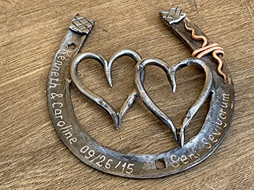 6th anniversary gift, iron anniversary, iron anniversary gift, iron gift, 6th anniversary gift for her,iron horseshoe,iron hearts,iron gifts