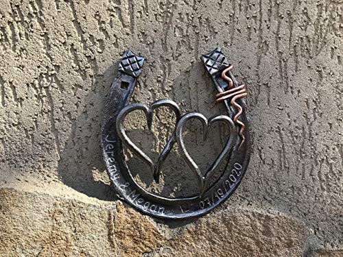 6th anniversary gift, iron anniversary, iron anniversary gift, iron gift, 6th anniversary gift for her,iron horseshoe,iron hearts,iron gifts