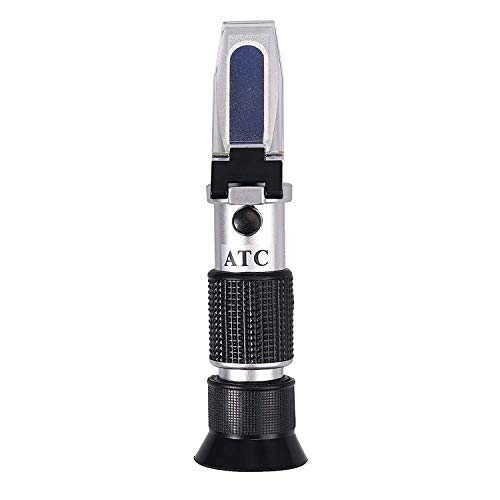 AUTOUTLET 3-in-1 Honey Baume Refractometer,Brix and Baume Honey Refractometer,58-90% Brix Scale Range Honey Moisture Tester with ATC,Ideal for Honey,Milk,Sugar Syrup,Fruit jam and Molasses,Bee Keeping