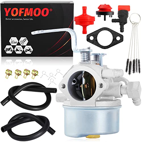 YOFMOO Carburetor Compatible for Tecumseh 640152A 640152 640023 640051 640140 640112 HM80 HM90 HM100 8HP 9HP 10HP Engines Mower 5000w Generator Replaces Oregon# 50-655 Carb