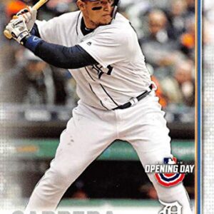 2019 Topps Opening Day #23 Miguel Cabrera Detroit Tigers Baseball Card