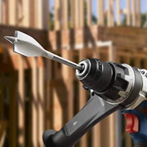 BOSCH NS1005 1/2 In. x 6 In. Nail Strike Wood-Boring Spade Bit