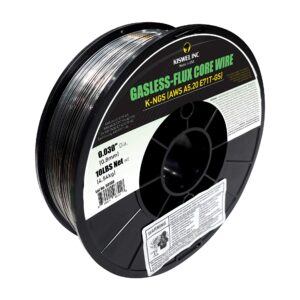 Kiswel USA K-NGS E-71TGS 0.030in. Dia 10lb. Gasless-Flux Core Wire Welding wire Made in USA