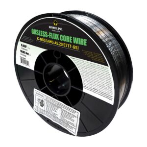 Kiswel USA K-NGS E-71TGS 0.030in. Dia 10lb. Gasless-Flux Core Wire Welding wire Made in USA