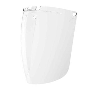 lincoln electric omnishield replacement faceshield lens | clear with anti-fog & anti-scratch coating | high density | kp3757-1