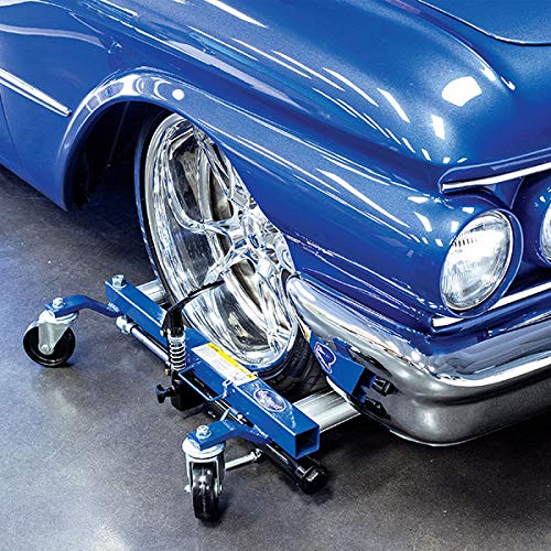 Eastwood Hydraulic Wheel Dolly Storage Rack Store 4 Wheel Dollies On A Convenient Rolling Cart