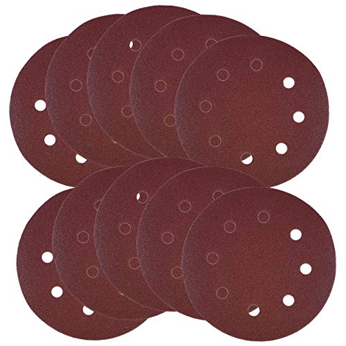 BN Products 7 inch Vacuum Sanding Disc, 150-Grit, 10-Pack, For Use with BNR1841 Handheld Halo Dustless Drywall and Plaster Sander