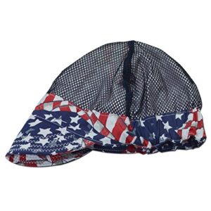 RIVERWELD Welding Cap Pure Cotton Mesh Inside Liner for Welders Match Welding Helmet American Eagle Color Head Protection Multicolor