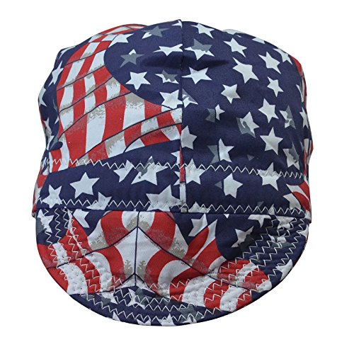 RIVERWELD Welding Cap Pure Cotton Mesh Inside Liner for Welders Match Welding Helmet American Eagle Color Head Protection Multicolor