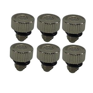 mistcooling replacement misting nozzles (6 pack) (0.020 - low pressure)