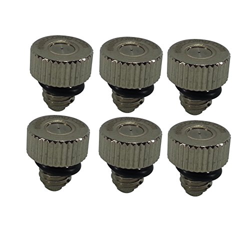 mistcooling Replacement Misting Nozzles (6 Pack) (0.020 - Low Pressure)