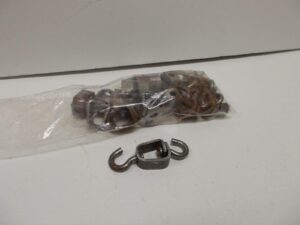 montree shop 12 heavy duty trapping swivels with j hooks (trapping supplies trap fastener)_ab