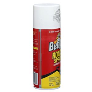 Bengal Roach Spray, Odorless Stain-Free Dry Spray, 3-Count, 9 Oz. Aerosol Cans