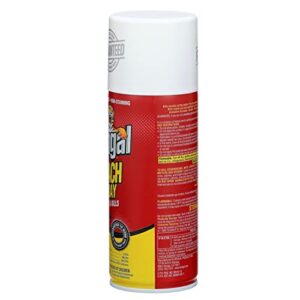 Bengal Roach Spray, Odorless Stain-Free Dry Spray, 3-Count, 9 Oz. Aerosol Cans