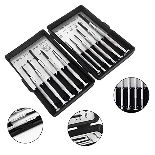 11PCS Mini Precision Screwdriver Set, Small Screwdriver Set for Electronics, Toys, Computer, Watch Repair