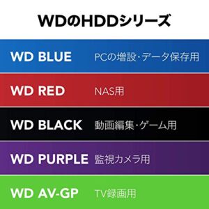 WD Internal Hard Disk 3.5in 6TB WD Blue WD60EZAZ SATA 6Gb/s 5400RPM 256MB Cache (Renewed)