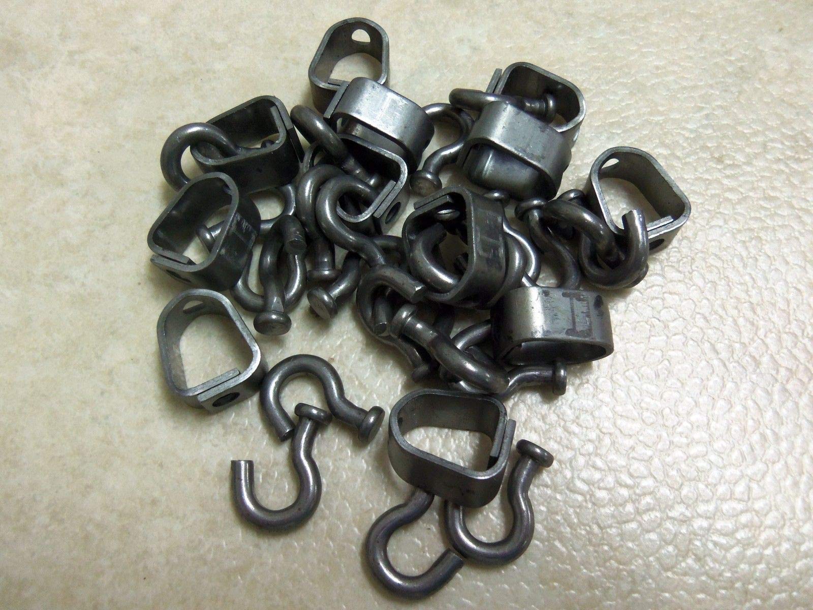 50 Heavy Duty Universal Swivels Traps Trapping Raccoon Fox Duke