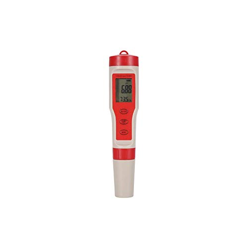 Digital PH Meter 4 in 1 PH TDS EC Temp Water Quality Tester Monitor Meter Test Pen for Pool Hydroponics