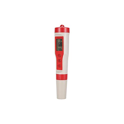 Digital PH Meter 4 in 1 PH TDS EC Temp Water Quality Tester Monitor Meter Test Pen for Pool Hydroponics