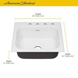 American Standard 77SB25224.308 Kitchen-Sinks, 4 Holes