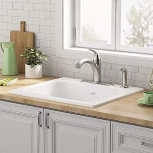 American Standard 77SB25224.308 Kitchen-Sinks, 4 Holes