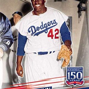 2019 Topps Opening Day 150 Years of Fun Set #YOF-2 Jackie Robinson Dodgers MLB Baseball Card NM-MT