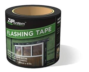 zip system huber flashing tape | self-adhesive flashing for doors-windows rough openings (3.75" x 30')