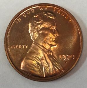 1970 s large date lincoln memorial cent seller proof