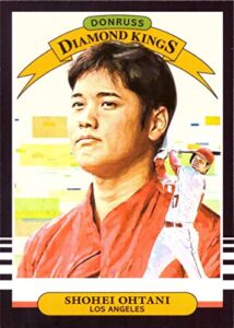 2019 panini donruss diamond kings #14 shohei ohtani baseball card