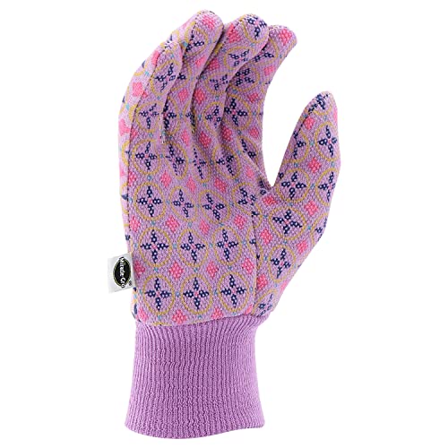 Miracle Gro Printed Jersey Gloves with Dots