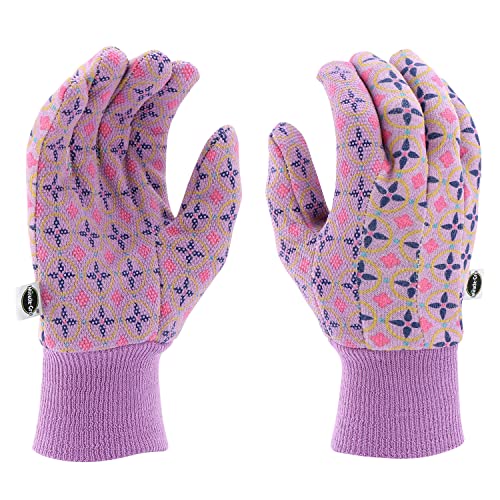 Miracle Gro Printed Jersey Gloves with Dots